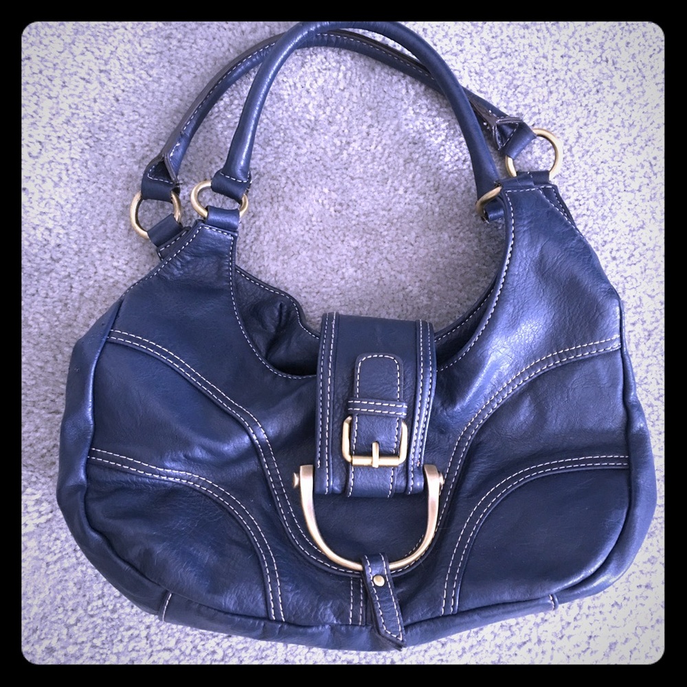 Blue purse